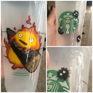 Ready to ship Tumbler - Hand Painted