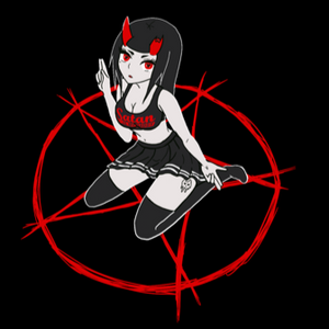 Sticker--Demon Hollyee